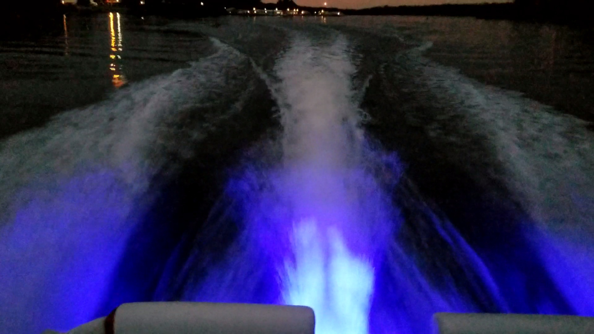 Underwater Lights Aft View